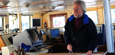 An image of Gregg Stemm, Chairman of Odyssey Marine Exploration which specialises in finding treasure-laden wrecks. It is also a clickable link direct to The Times story