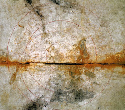 an image showing The star chart painting on the ceiling of the Kitora Tomb, Asuka, Japan, which is also a clickable link directly to The Asahi Shimbun story