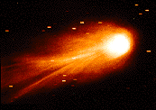 an image of Halleys comet taken by SEDS