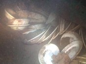 an image of dinner plates scattered in the wreckage of The Steamship Portland which went down off the New England coast during a terrible storm back in November 1898, and is also a clickable link to the WBZ 38 News story