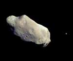 an image of asteroid Ida by JPL