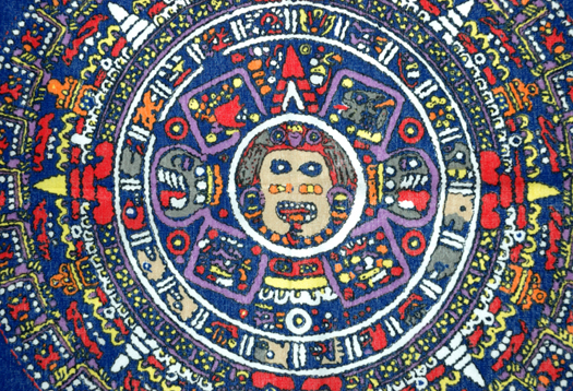 an image of the Maya calendar taken by Futurity, which is also a clickable link directly to the Lab News story